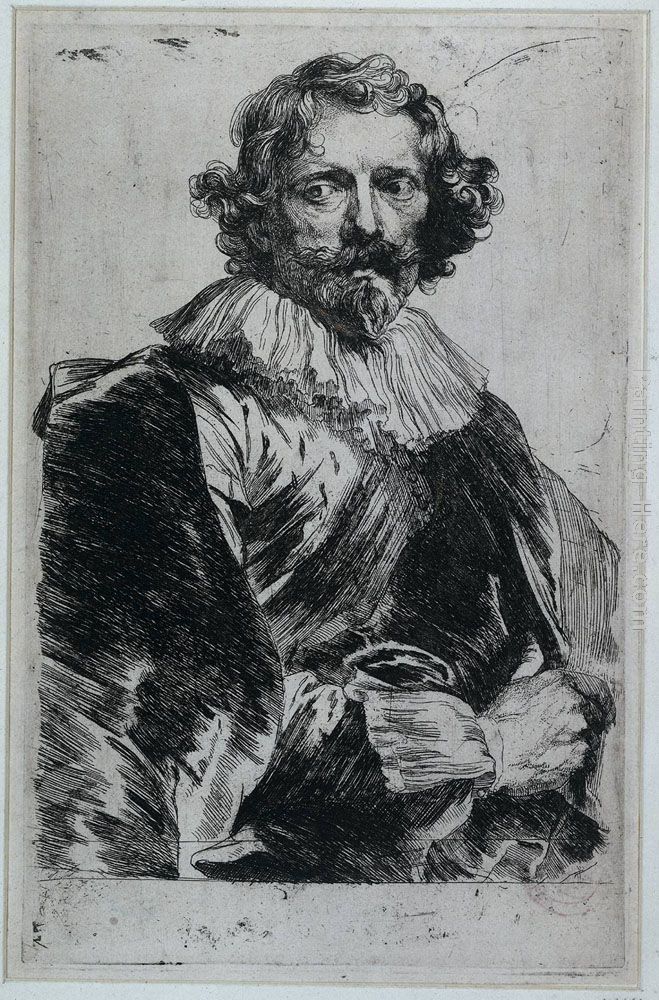 Lucas Vorsterman painting - Sir Antony van Dyck Lucas Vorsterman art painting